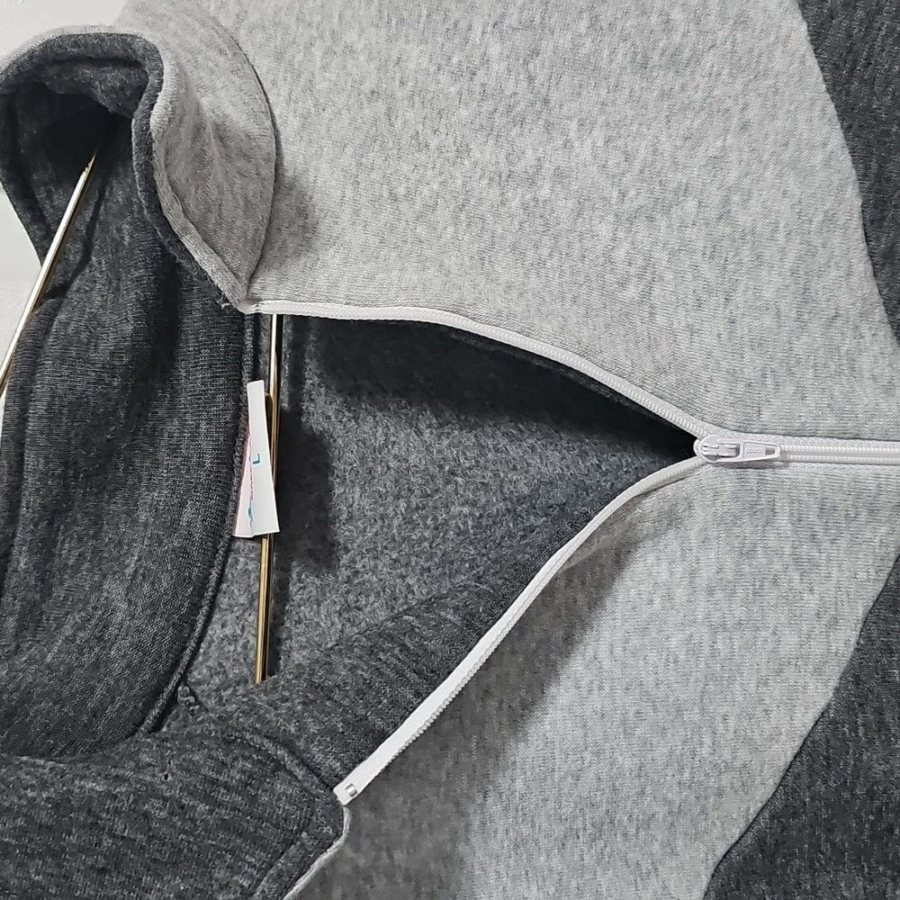 Vintage Acton Gray Pullover View 2